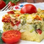 Запеканка с тиквички