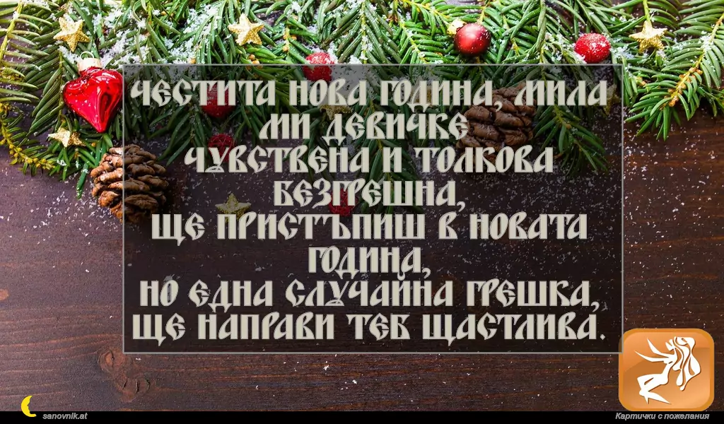 Пожелание за Нова Година по зодии Дева