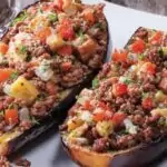 Патладжани пълнени с месо
