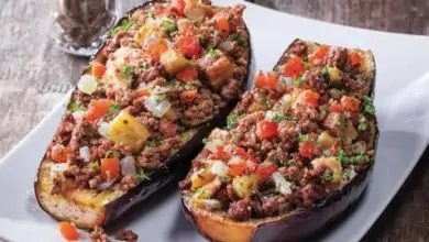 Патладжани пълнени с месо