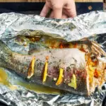 Риба с подправки във фолио