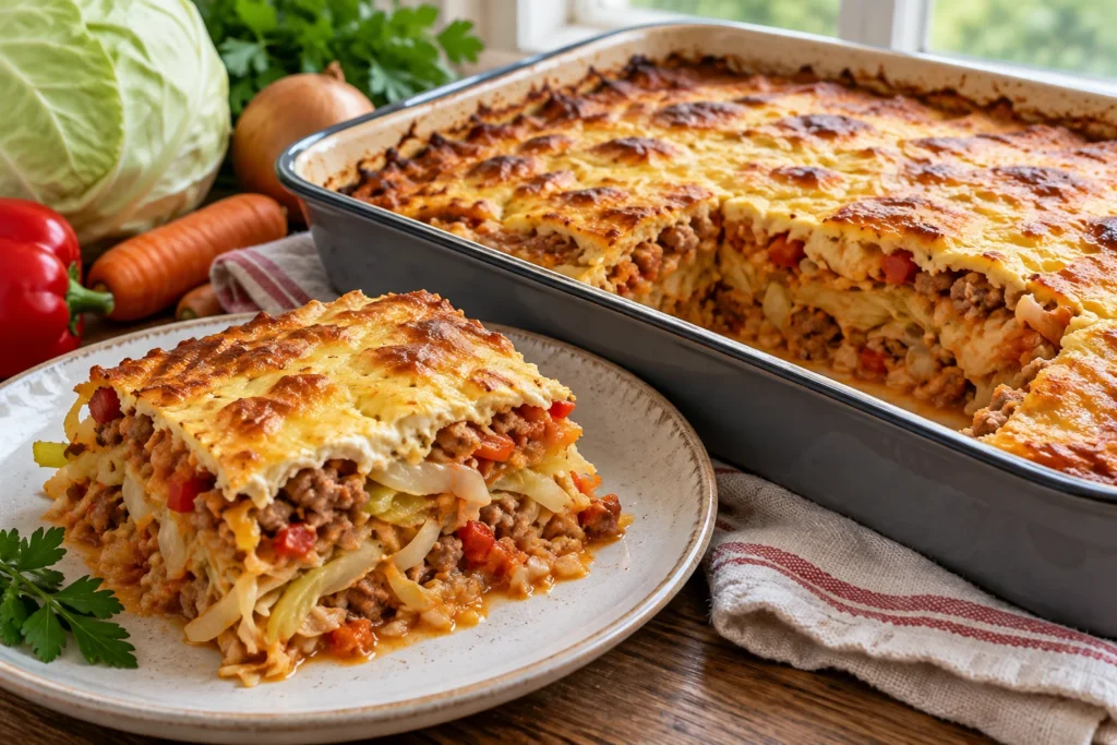 Мусака с прясно зеле
