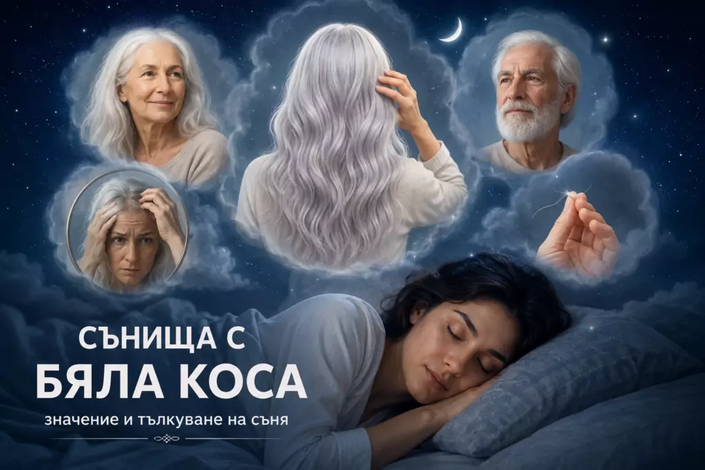 Сънища с бяла коса – значение и тълкуване