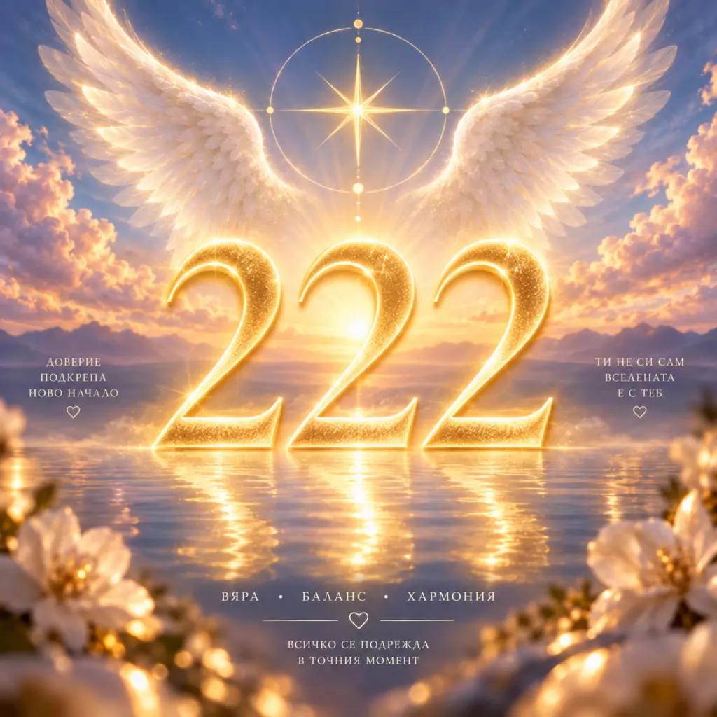 Значението на числото 222: Нумерология, ангелски числа и символика