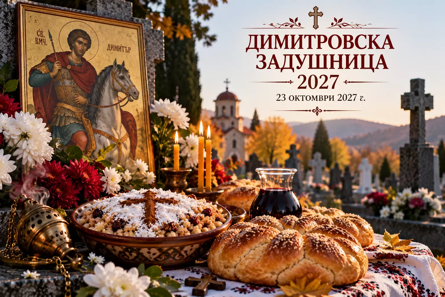 Димитровска задушница през 2027 година