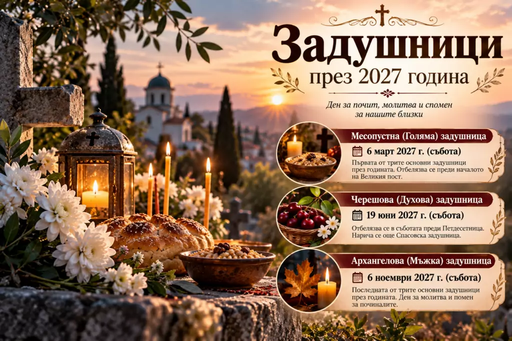 Задушници 2027