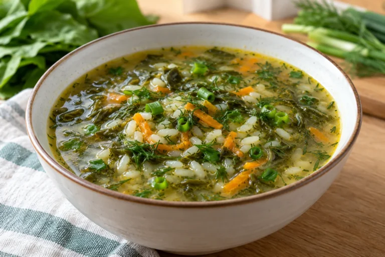 Чорба от киселец с ориз