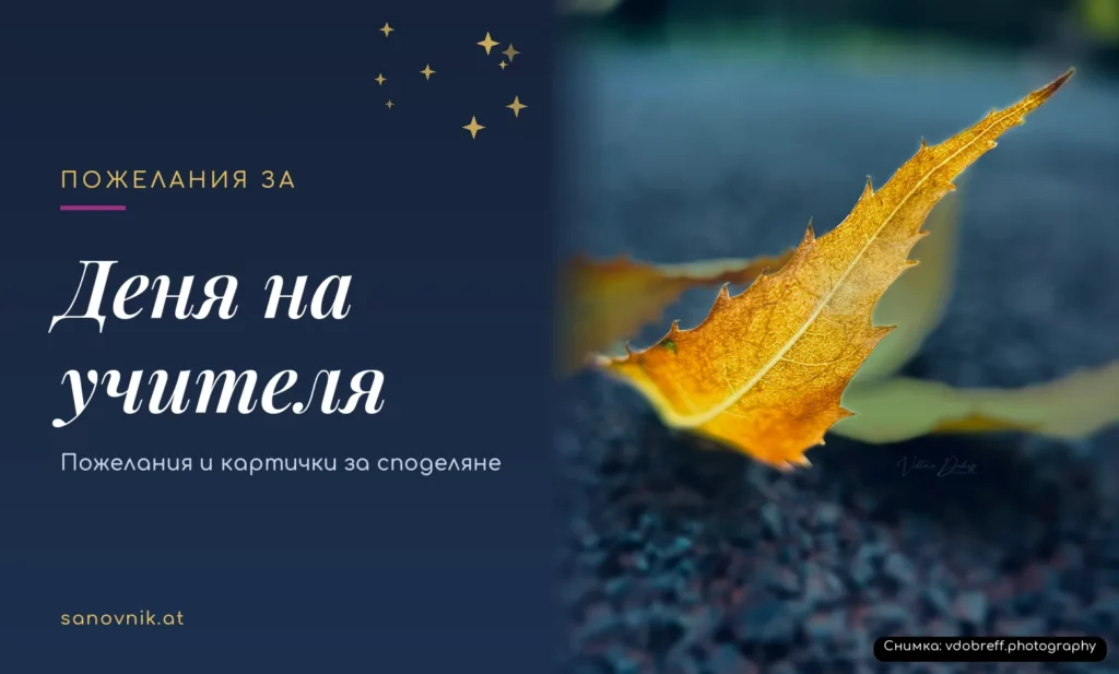 Пожелания за Деня на учителя
