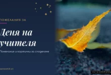 Пожелания за Деня на учителя