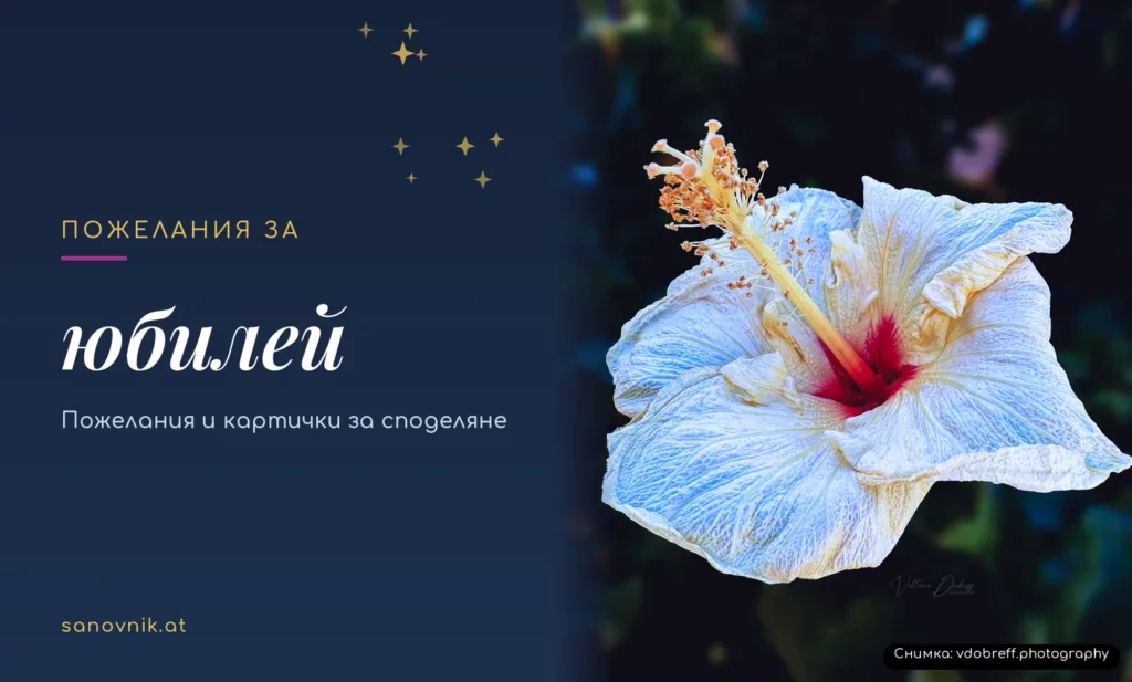 Пожелания за юбилей