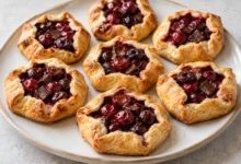 Мини галети с череши