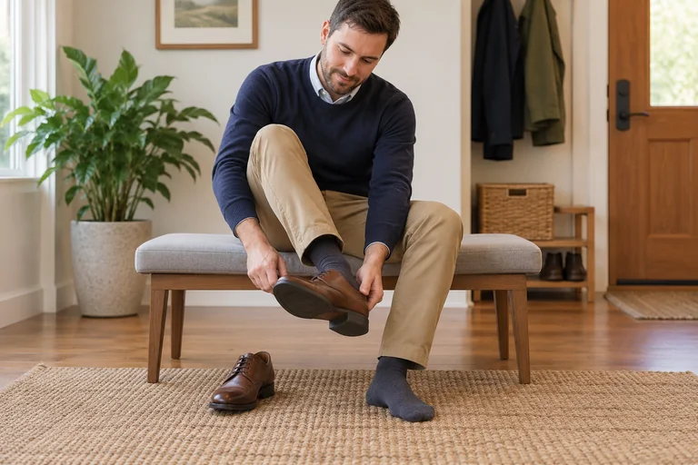 Тълкуване на сън за Събуваш обувки